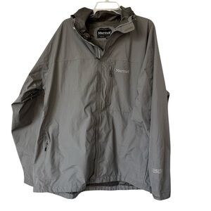 Marmot Gore Tex Paclite Shell Jacket Gray XXL